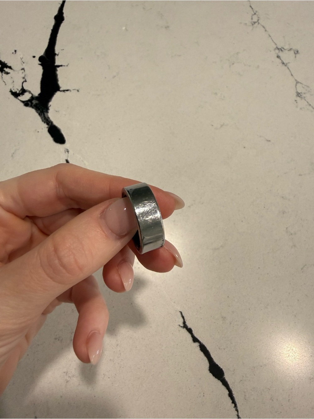Oura Ring Gen 3 Horizon - Silver - Size 7! - Picture 6 of 6